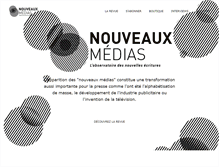 Tablet Screenshot of nouveauxmedias.fr